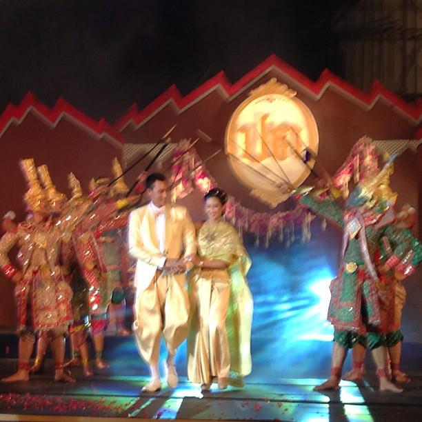 Pic : ชื่นมื่น ภาพบรรยากาศงาน ฉลองมงคลสมรสพระราชทาน ‘ป๊อก-ตั๊ก’  