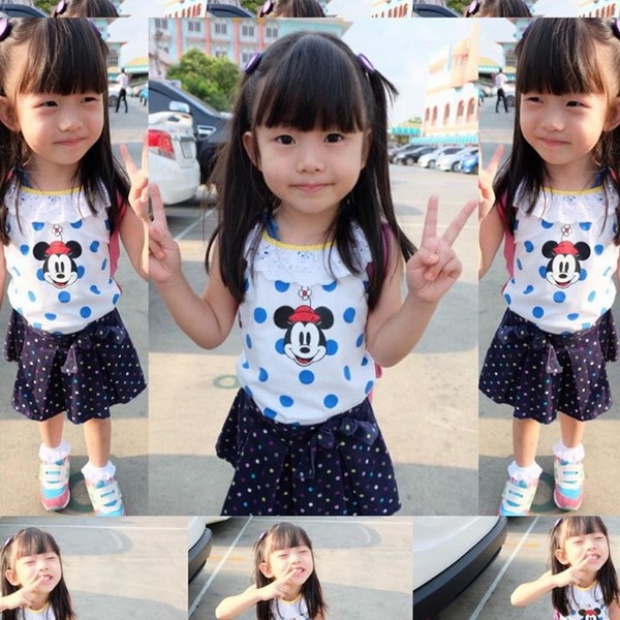 น่ารักอ่ะ! น้องลูกแพร เด็กน้อยจากคลิป หนูขอโทษ หนูขี้เม้าท์กับเพื่อน