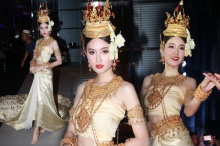 งดงามดั่งหลุดออกมาจากวรรณคดี ปอย ตรีชฎา สวยเจิดจรัสในชุดไทย