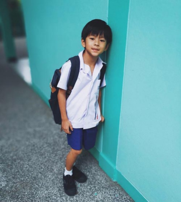 ส่องภาพ น้องคีตะ ลูกชาย ลีโอ พุฒ หล่อโดนใจในวัย 7 ขวบ