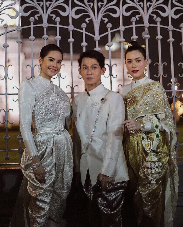 สุดเลอค่า แม่หญิง ญาญ่า-คิมมี่ นุ่งโจง-ห่มสไบ งามตะลึงทั้งพระนคร