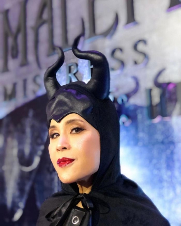  ทูลกระหม่อมหญิงอุบลรัตนฯ ทรงฉลองพระองค์ในชุด Maleficent รับฮาโลวีน พร้อมแฮชแท็ก #ไม่ว่างไม่ใช่ไม่สวย