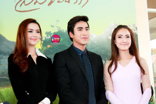 รวมนักแสดง ภาพงานบวงสรวงละคร"ลมซ่อนรัก"