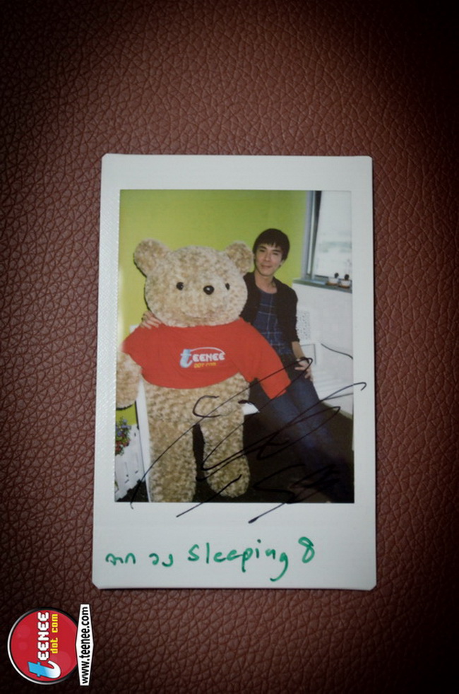 หนุ่มๆ วง "Sleeping 8" ในมุมฟรุ้งฟริ้ง กับพี่หมีที่นี่ดอทคอม