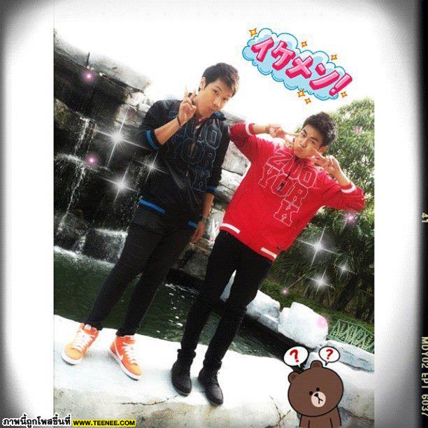 แกงส้ม-ฮั่น   เพื่อนสุดซี้เวทีประกวด