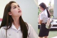 10ภาพ แพทริเซีย ในชุดนิสิต ...สาวจุฬา น่ารักเบอร์แรงมาก!