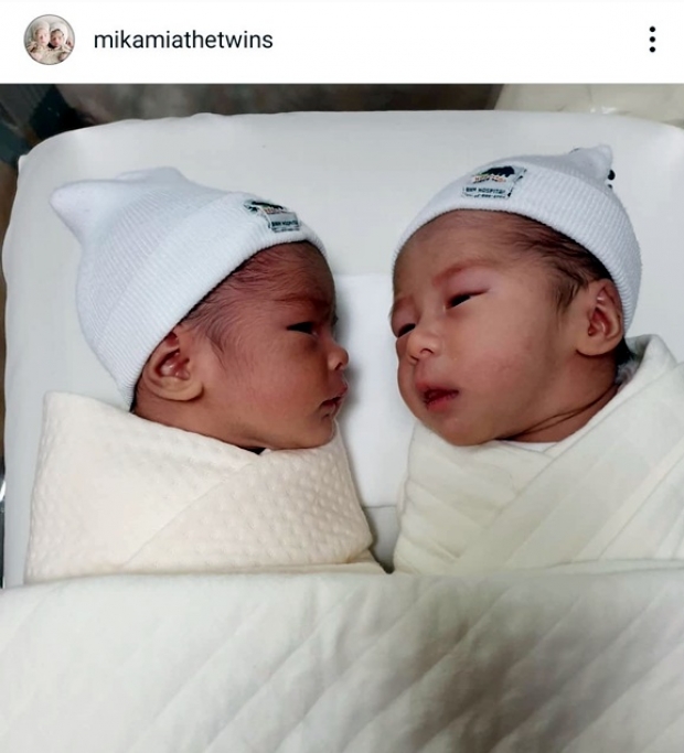  น่ารัก! พ่อป็อกเห่อลูกพามีก้า-มีญ่า ถ่ายแบบแนวมาก แถมกล่อมลูกเข้านอนเองด้วย