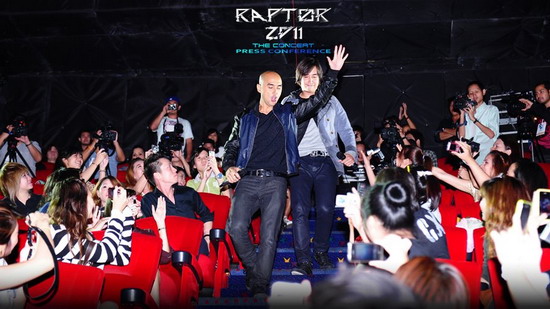 Pic :งานแถลงข่าว Raptor 2011 Concert