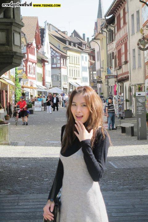 "โบวี่" น่ารัก ๆ in Switzerland!!