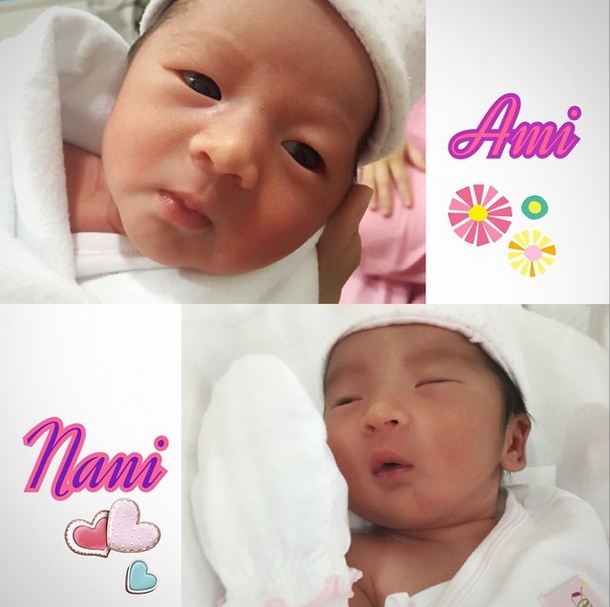 ลูกแฝดของสาว เอม พินทองทา