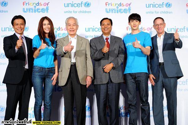  ยูนิเซฟเปิดตัว พอลล่า เทย์เลอร์ และ นิชคุณ หรเวชกุล เป็น “Friends of UNICEF