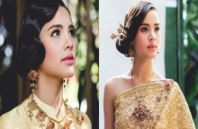 ญาญ่า อุรัสยา สวมชุดไทยสุดเลอค่า สวยหวานราวกับนางในวรรณคดี