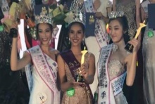 ปรบมือดังๆ นางงามไทย มงลง ชนะที่ 1 Miss China Asean Etiquette Pageant