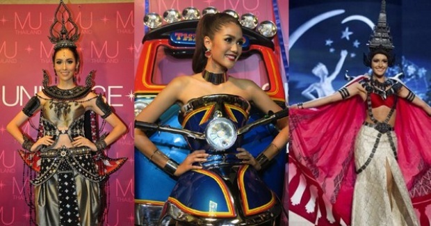 มาชมชุดประจำชาติ Miss Universe ย้อนหลัง 5 ปี ของไทยกัน