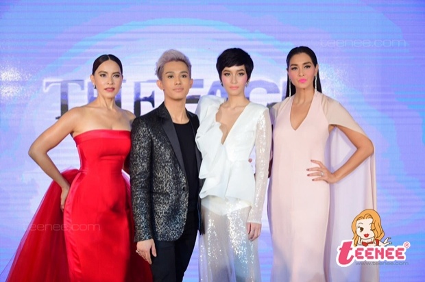 ภาพแถลงข่าว The Face 3 พร้อมด้วย ลูกเกด-บี-มาช่า เปิดตัวสุดอลังการ