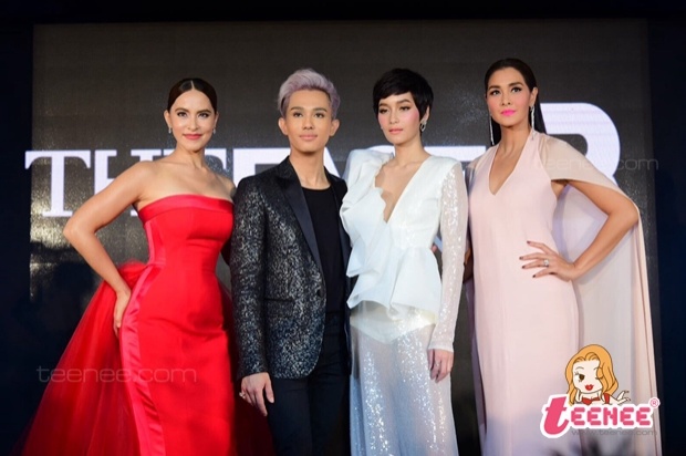 ภาพแถลงข่าว The Face 3 พร้อมด้วย ลูกเกด-บี-มาช่า เปิดตัวสุดอลังการ