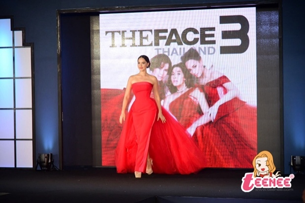 ภาพแถลงข่าว The Face 3 พร้อมด้วย ลูกเกด-บี-มาช่า เปิดตัวสุดอลังการ