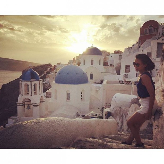 ส่องภาพสวย ๆของกาละแมร์ @Santorin Grece