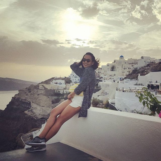 ส่องภาพสวย ๆของกาละแมร์ @Santorin Grece