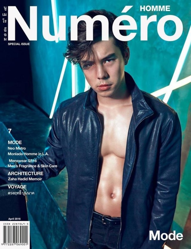 พีช พชร แนว&เท่ห์ @Numéro Homme Thailand April 2016