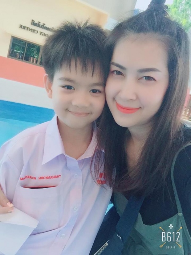 เปิดภาพ น้องแอร์บัส ลูกชายคนเดียวของ โอ วรุฒ ปัจจุบันอายุ 9 ขวบแล้ว ฉายแววหล่อตามพ่อ!