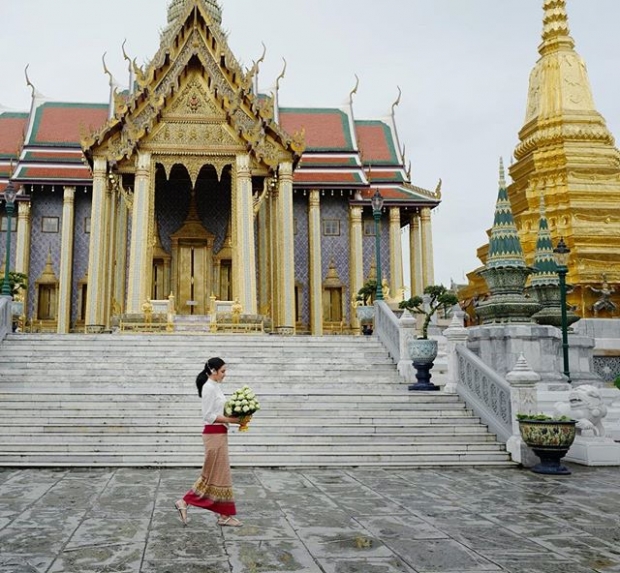 “กระแต ศุภักษร” ควงคู่ลูกสาว “น้องเจ้าขา”  แต่งชุดไทยล้านนา ร่วมทำบุญวันเกิด “ครีม เปรมสินี”