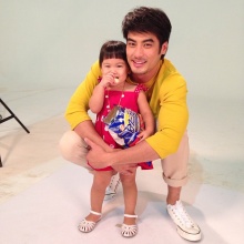 pic::น้องวันใหม่ กำลังใจตัวน้อยของ เฮียบอย