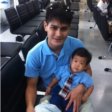 pic::น้องโอเชี่ยนลูกชายสุดน่ารักของน้ำ รพีพัฒน์