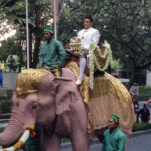 อลังสุดติ่ง!...ดอน ขี่ช้าง! หอบสินสอด แต่ง สาวเวียด!