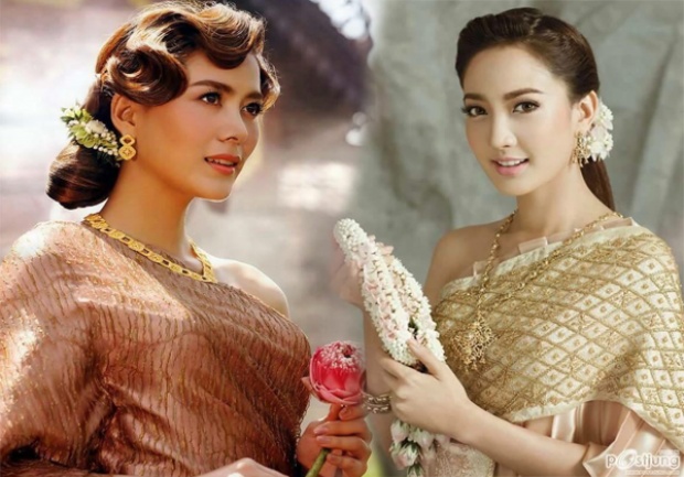 นางเอกดังประชันโฉมใส่ชุดไทย สวยสง่าเลอค่าน่ามอง