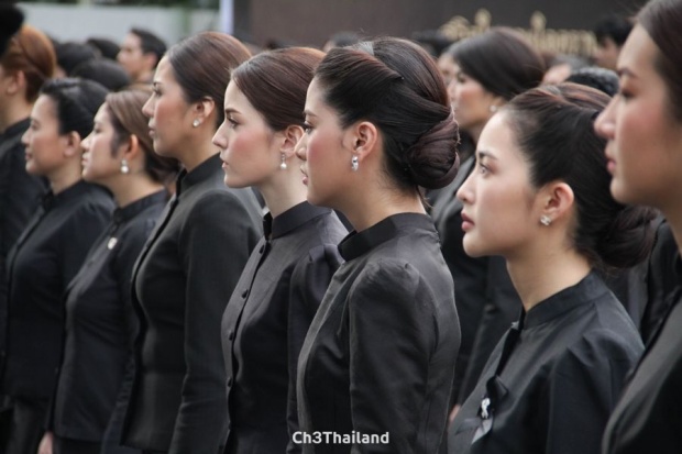 งามแต่โศก แอน-ญาญ่า-แต้ว-มิว และดาราช่อง3ในชุดไทยจิตลดา