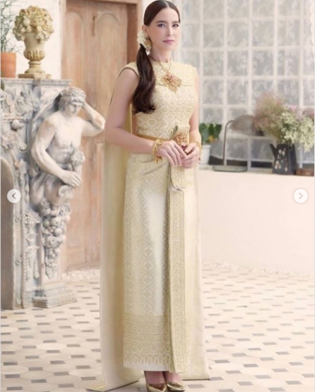 จัดเต็มกับภาพ “มาช่า” งดงามเลอค่าในชุดไทย