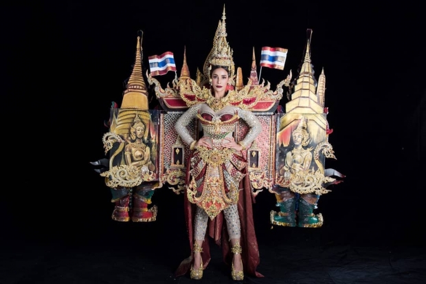 ส่องทุกมุม! ชุดประจำชาติไทย ที่“โกโก้ อารยะ” ใส่สู้ศึกมิสแกรนด์อินเตอร์ฯ