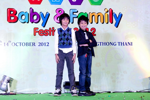 พิธีเปิดงาน Baby & Family Festival 2012