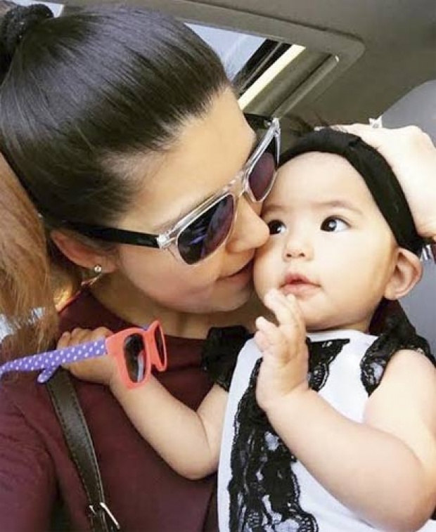 น้องเอวาลีน ลูกสาว อั๋น ศราวุธ-เจนนิเฟอร์ น่ารักตาแป๋ว 