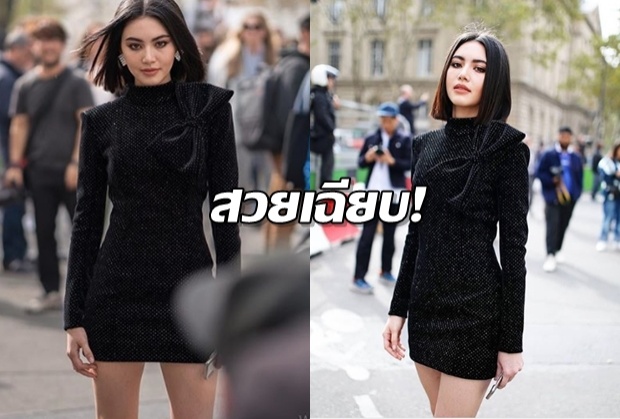   ชมคลิปช็อต! ใหม่ สวยเฉียบ เรียกแสดงแฟลชสื่อฝรั่ง กลางปารีส แฟชั่นวีค!!(คลิป)