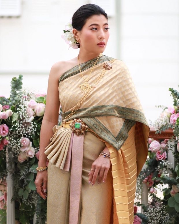  พระองค์หญิงฯ ฉลองพระองค์ในชุดไทย ทรงพระสิริโฉมงดงาม