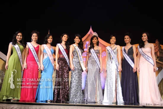 สีสัน..บรรยากาศ  MISS THAILAND UNIVERSE 2011