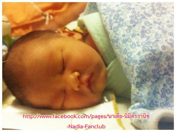 ภาพลูกชายของนาเดีย-คุณภิน่ารักน่าชังมากๆ