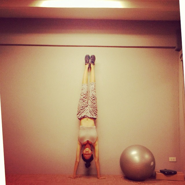 #gym #me #upsidedown