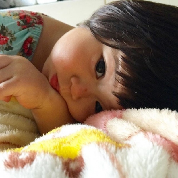 แอร๊ยยย ! น้องนามรูป ลูกสาวตัวน้อยของ ไก่ มีสุข บอกเลยน่ารักอะ