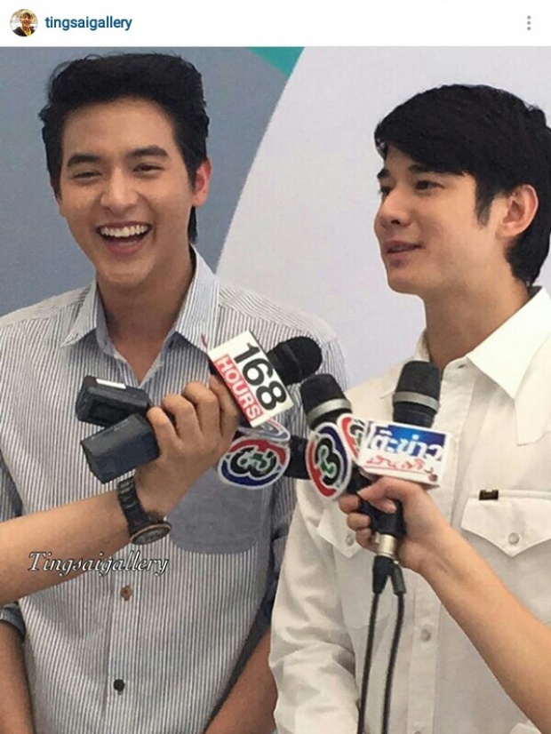 เมื่อเจมส์จิ เจอ มาริโอ้ โมเม้นท์น่ารักๆจึงเกิดขึ้น