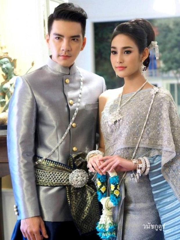 พรีเวดดิ้งรึเปล่า!? นิว - นาว สวยหล่อในชุดไทย...