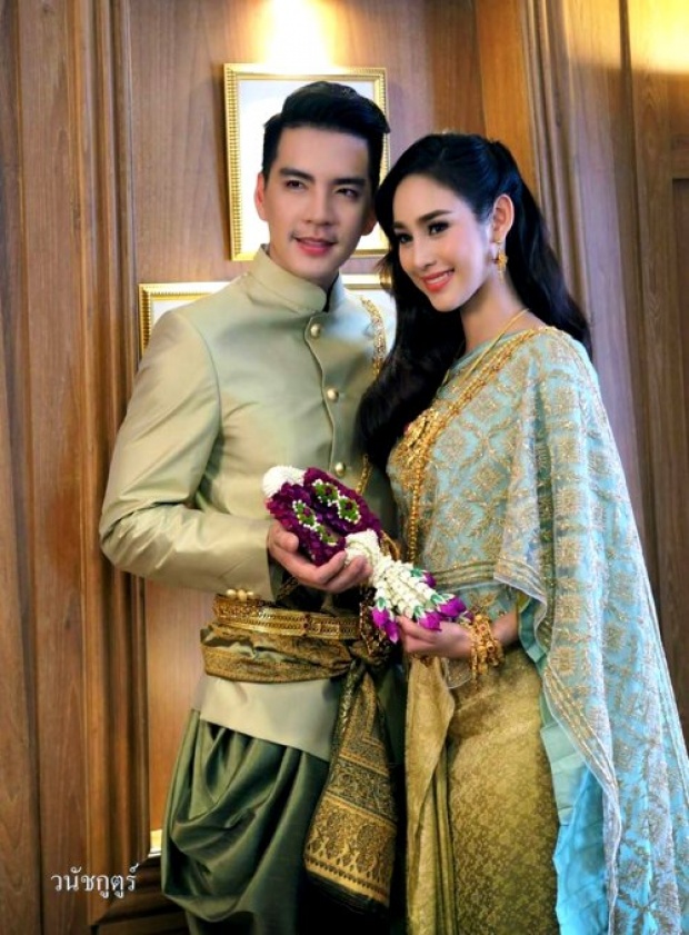 พรีเวดดิ้งรึเปล่า!? นิว - นาว สวยหล่อในชุดไทย...