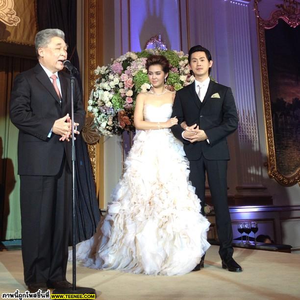 Pic: ภาพบรรยากาศ งานเลี้ยงฉลองมงคลสมรส จ๋า - เปิ้ล