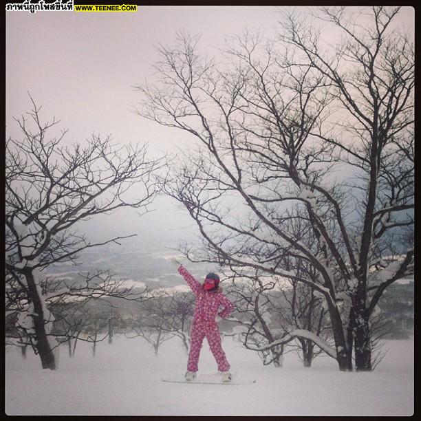 ตาม "ภูริ - แอน" เล่นสกีสัมผัสหนาว@Japan