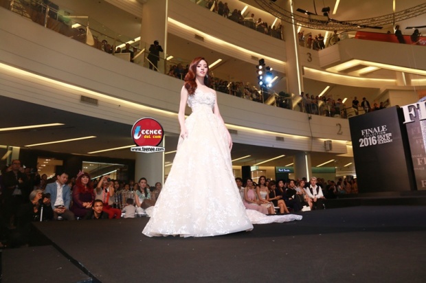 ออร่าจับ ณิชา สวยหวานขึ้นตาในชุดแต่งงาน