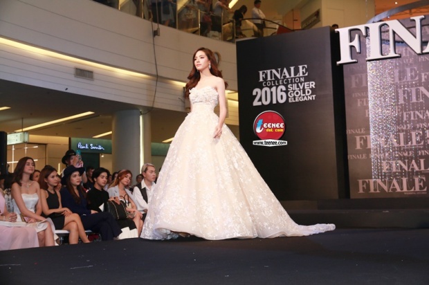 ออร่าจับ ณิชา สวยหวานขึ้นตาในชุดแต่งงาน