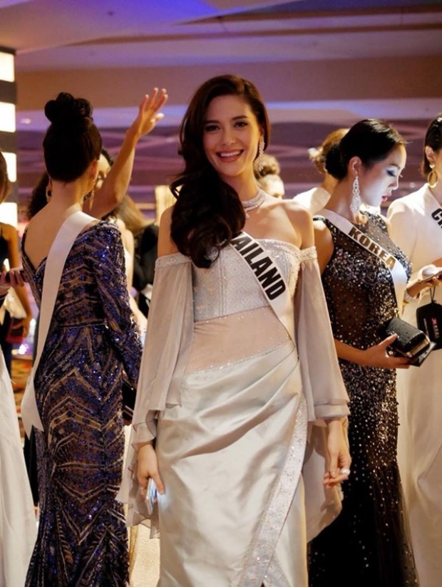 มารีญา ในชุดที่ พระองค์หญิง ประทานให้ สะกดทุกสายตา สง่าบนพรมแดง Miss Universe!