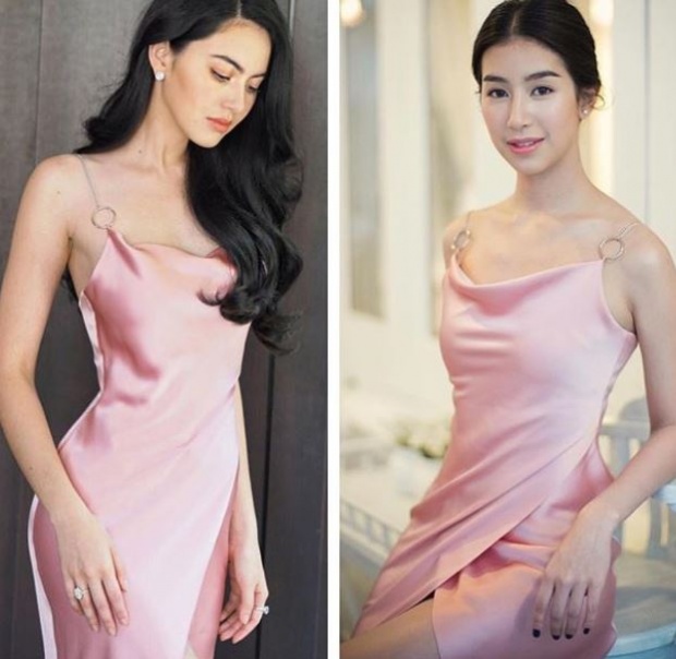 ใหม่ ดาวิกา VS มิ้นท์ ชาลิดา ใส่ชุดแบบเดียวกันเป๊ะ ใครปังใครดับ?